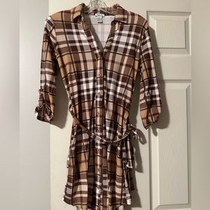 Flannel dress. Size XS